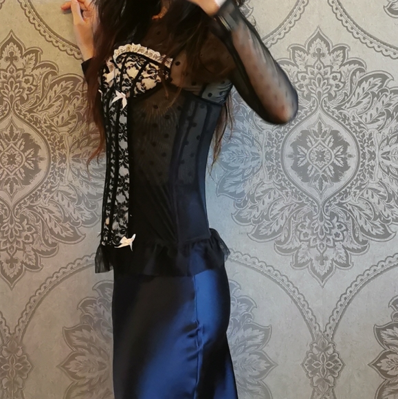 NWOT Ann Summers lace embellished corset - Picture 2 of 8